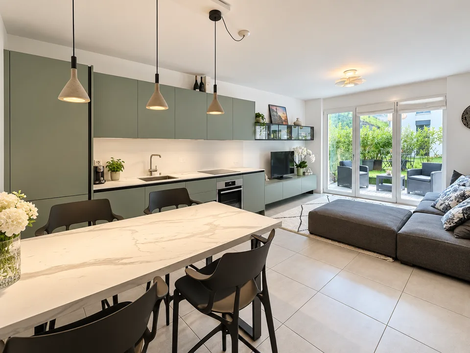 MENDRISIO | 2,5 Zimmer mit Veranda und privatem Garten sowie Parkplatz in der Tiefgarage – Foto 9 von 20