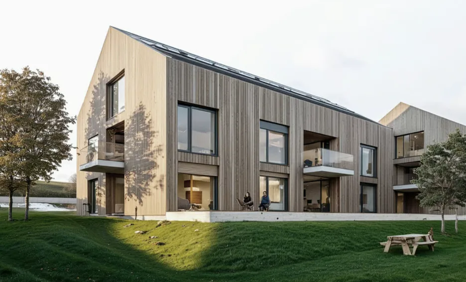 Appartement neuf de 3.5 1er étage à St-Aubin FR – photo 2 sur 9