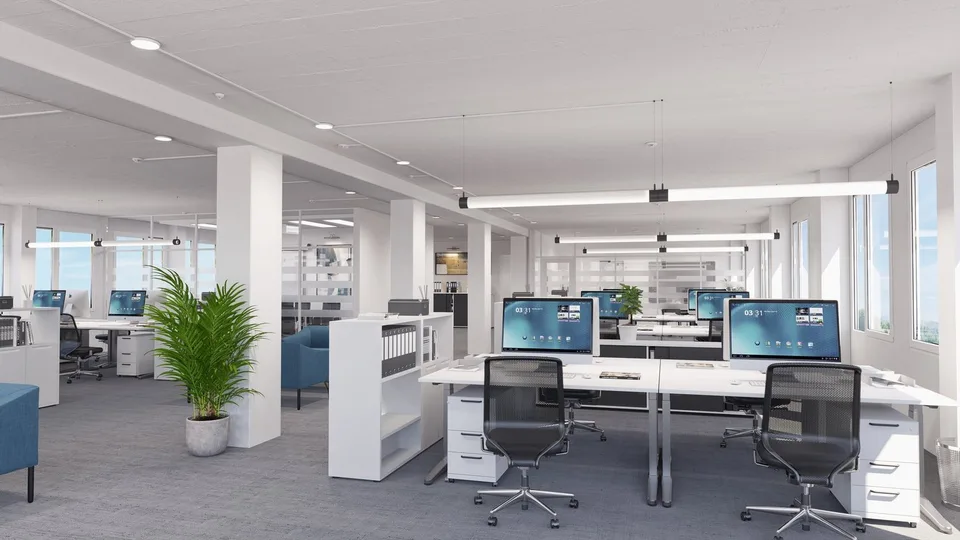 Zentrale, neu ausgebaute Büroflächen erwarten Sie! – Foto 2 von 6