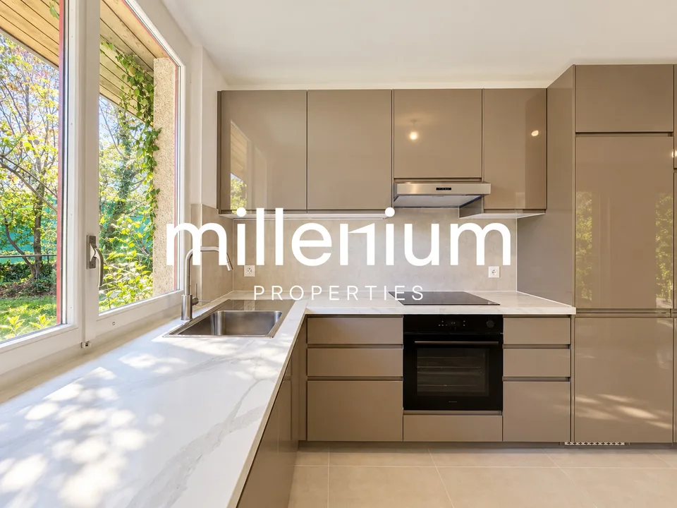 Villa individuelle rénovée avec jardin à Veyrier – Foto 3 von 11