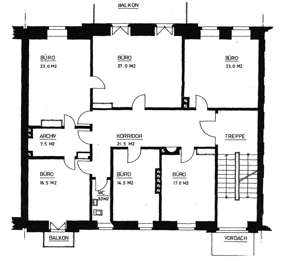 Büroraum 15 m2 in Bürogemeinschaft – Foto 2 von 2