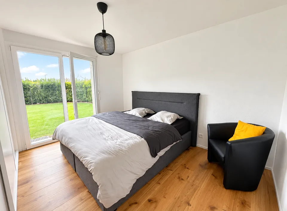 Prächtige Wohnung mit eigenem Garten in Ardon – Foto 3 von 7