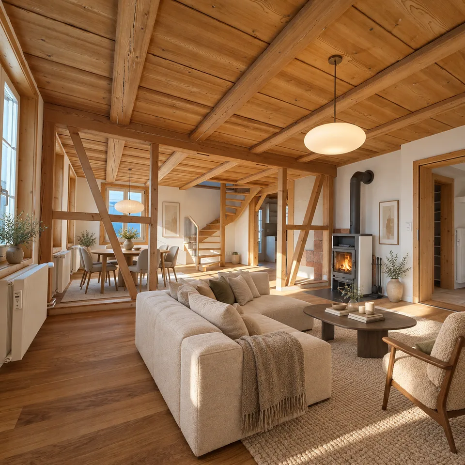 Premier accès à cette charmante maisonnette de 4,5 pièces à Worb – photo 2 sur 8