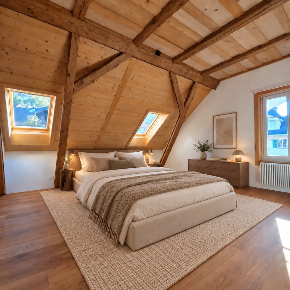 Premier accès à cette charmante maisonnette de 4,5 pièces à Worb – photo 3 sur 8