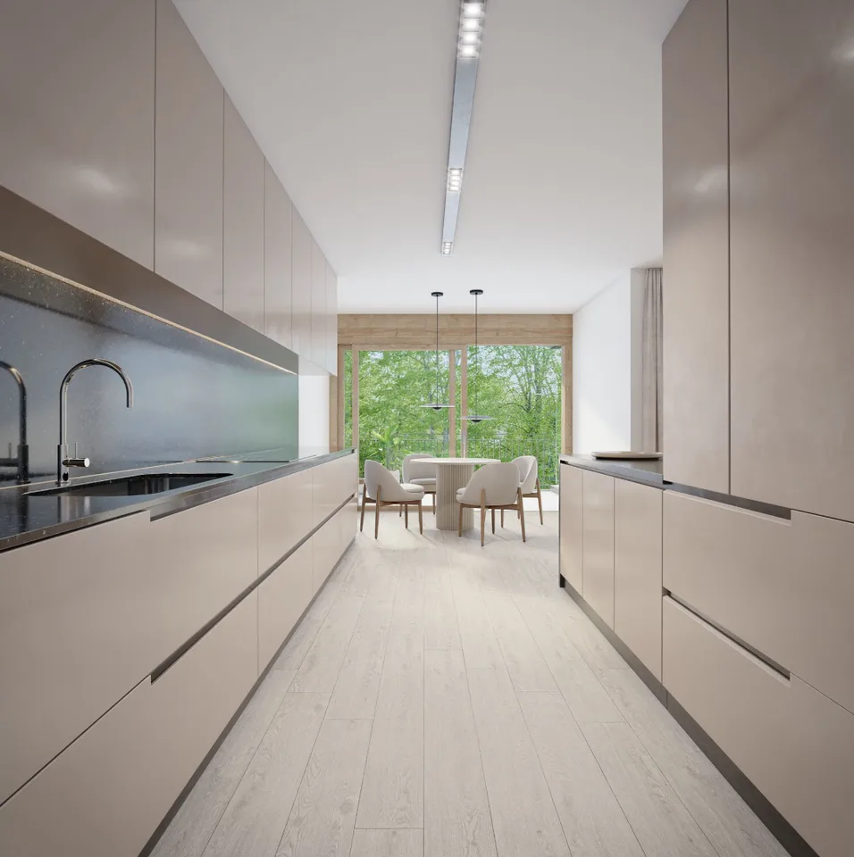 ANIÈRES - Luxuswohnung mit großer Terrasse und Seeblick – Foto 5 von 13