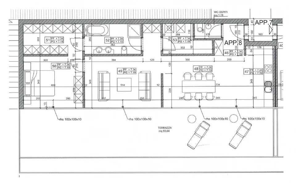 Aussergewöhnliche 3.5 Zimmer Attika-Wohnung (im Teilrohbau!) – Foto 9 von 9