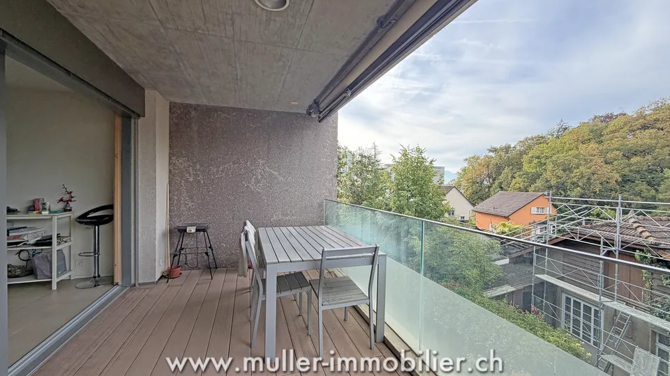 Schönes 3.5-Zimmer-Apartment, 2. Stock mit Balkon-Terrasse in Morges – Foto 10 von 12
