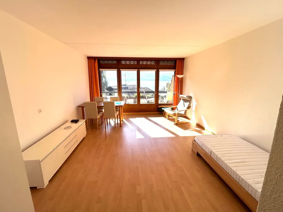 1-bedroom apartment with lake view in Gunten – photo 2 of 4
