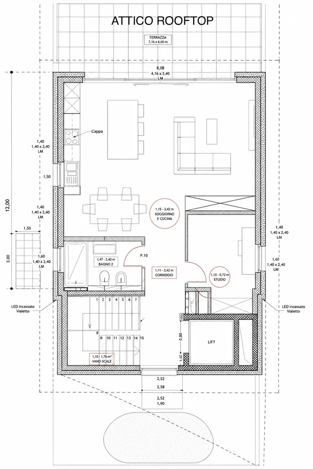 SUPER DACHGESCHOSS-DUPLEX 6.5 MIT SEEBLICK IN MELIDE IN BAU – Foto 11 von 11