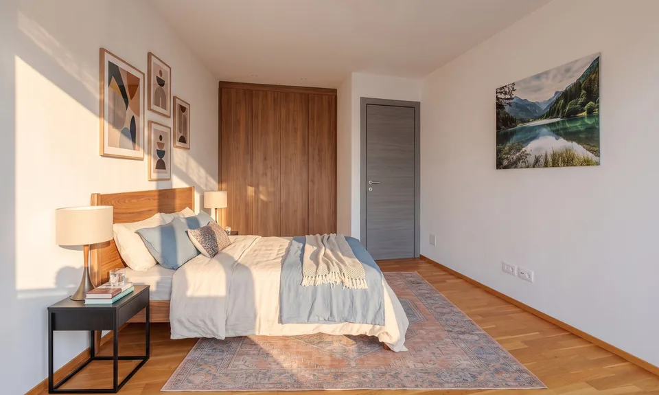 HELLES UND MODERNES 2.5-ZIMMER-WOHNUNG MIT GROßER TERRASSE IN GRAVESANO – Foto 5 von 9
