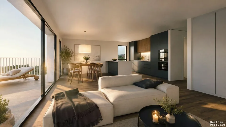 Bello appartamento di 3,5 locali con grande giardino privato - da scoprire! (Lotto n. 2) – foto 4 di 7