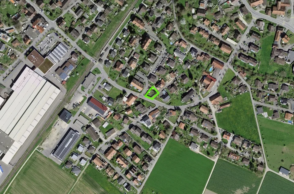 420 m² building plot with project study and attractive development potential – photo 3 of 5