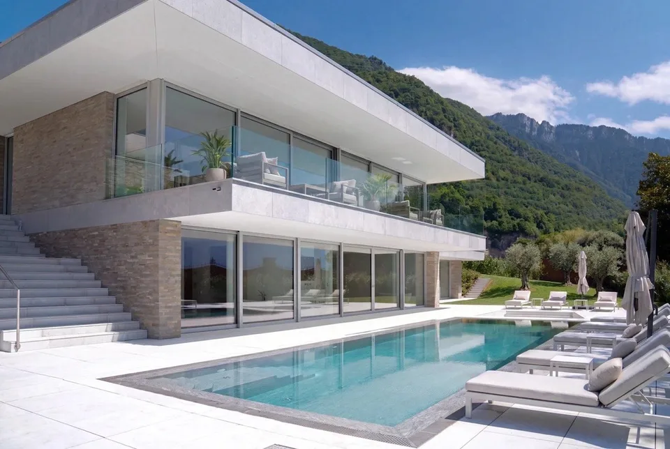 Das Pavillon du Clos – Neu errichtete Villa in Veytaux – Foto 2 von 29