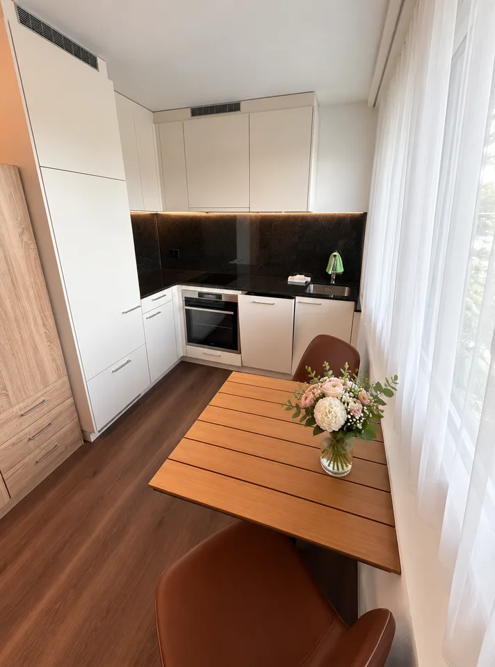 Appartement studio meublé – Russikon, Madetswilerstrasse 18 – photo 2 sur 6