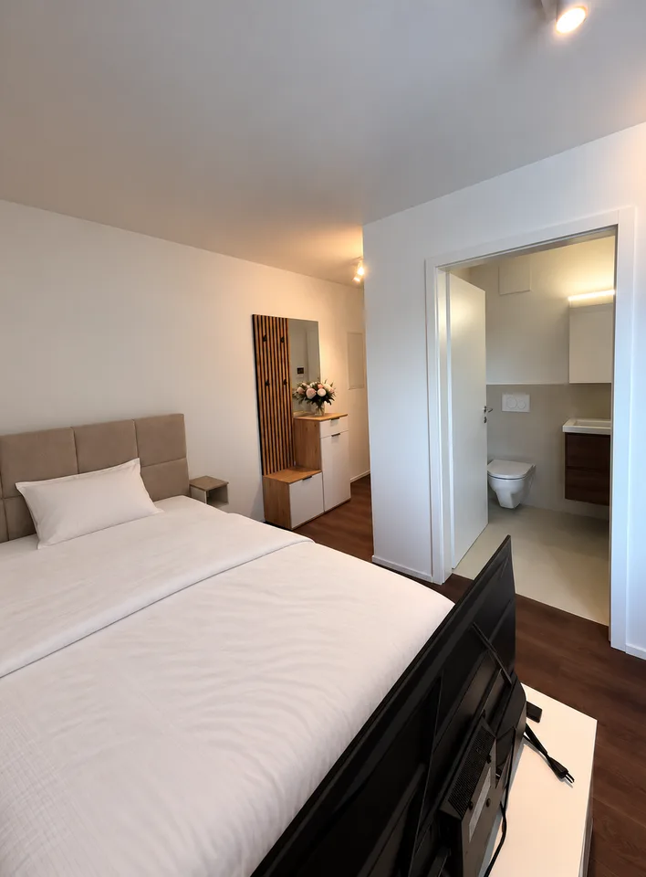 Appartement studio meublé – Russikon, Madetswilerstrasse 18 – photo 3 sur 6