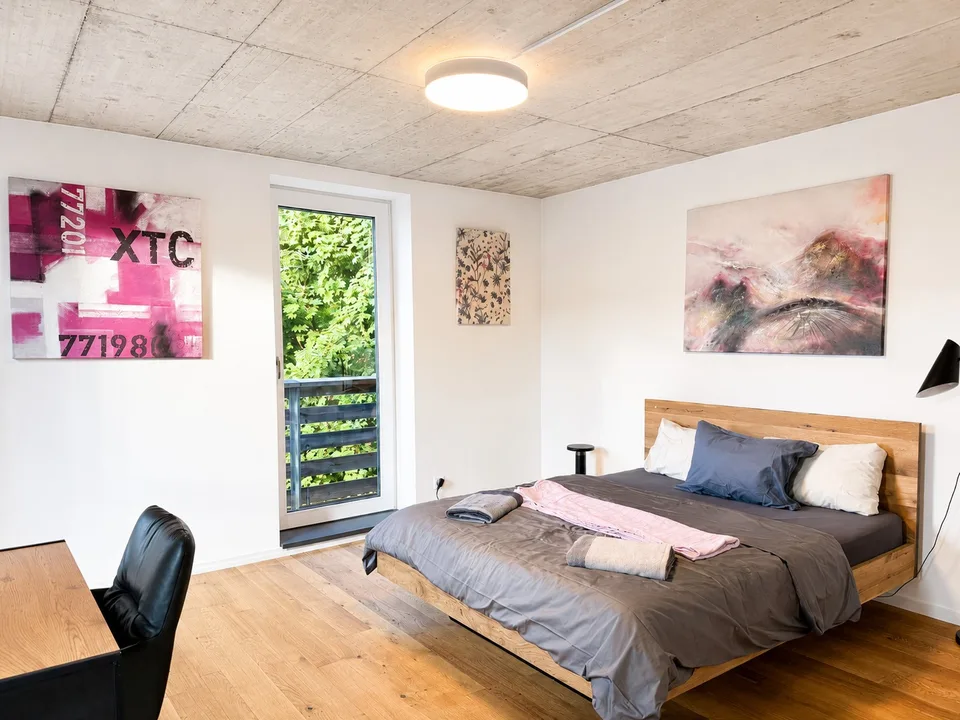 🏡Elegantes möbliertes 2.5-Zimmer-Apartment mit privater Terrasse in Wallisellen – Foto 6 von 17