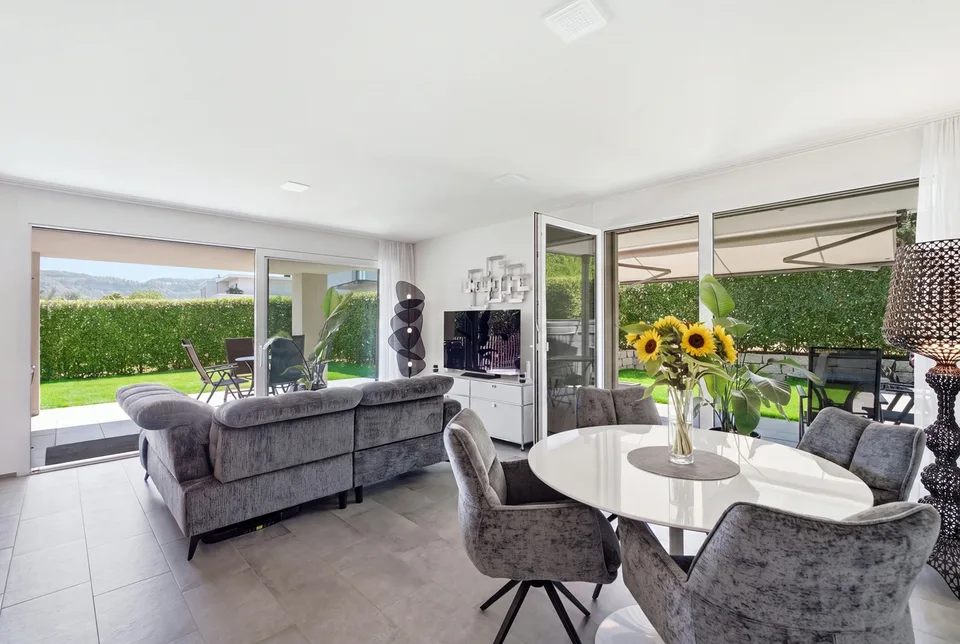 4,5 pièces, flair de maisonnette & 247 m² d'idylle de jardin – photo 3 sur 13