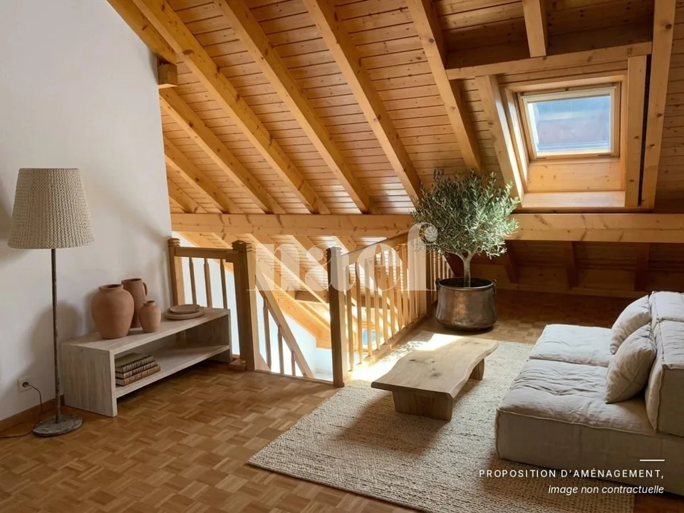 Charmanter Duplex mit 5,5 Zimmern im 4. Stock mit Balkon – Foto 5 von 9