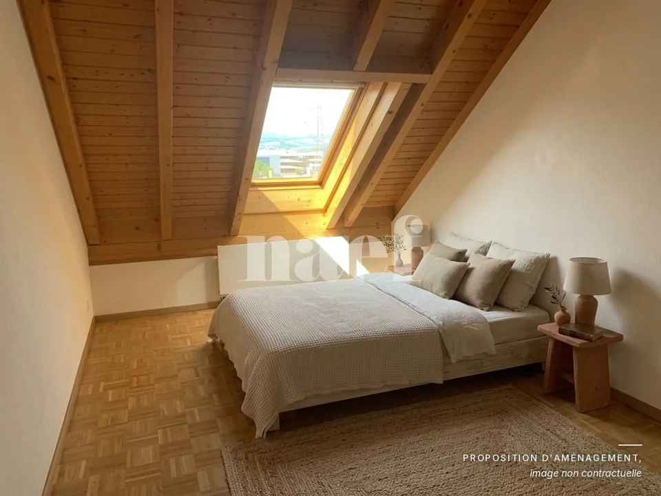 Charmanter Duplex mit 5,5 Zimmern im 4. Stock mit Balkon – Foto 6 von 9