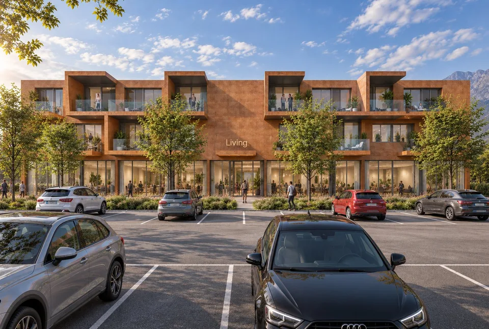 Spazio commerciale moderno di 85 m² sulla Via Cantonale a Contone – foto 2 di 7