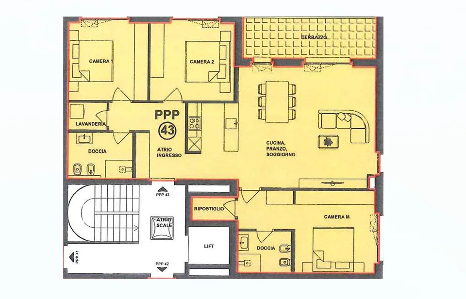 ELEGANTES UND MODERNES 4.5-ZIMMER-WOHNUNG IM OBERSTEN STOCK IN BALERNA – Foto 10 von 10