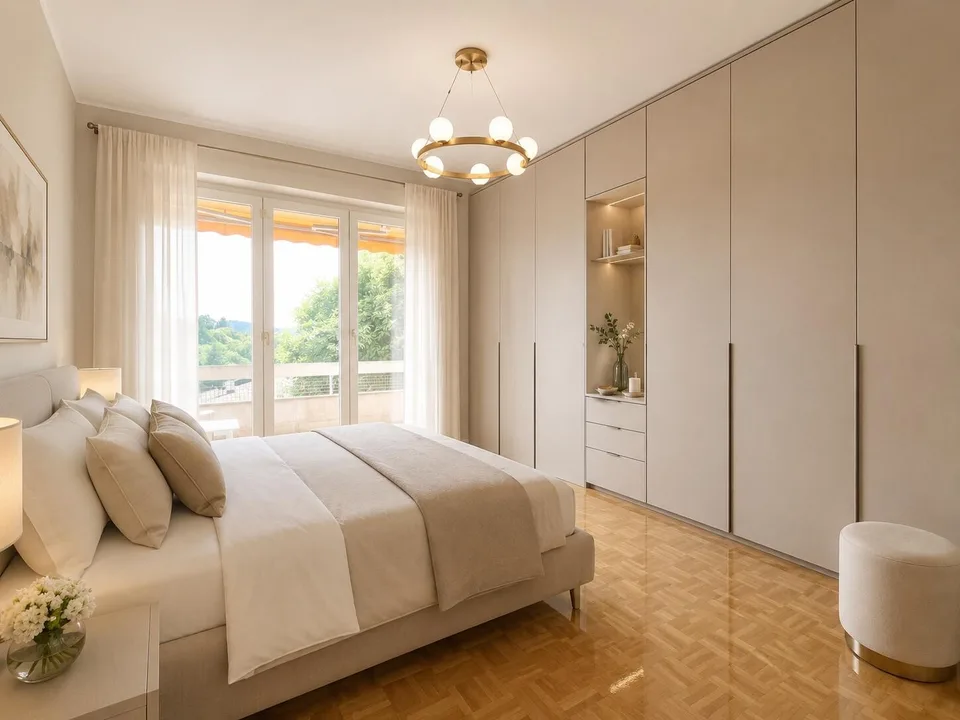 HELLDUNKLE 3.5-ZIMMER-WOHNUNG MIT PANORAMABLICK IN SAVOSA – Foto 6 von 10