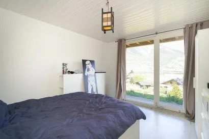 Zu vermieten Bieudron /Aproz, helles 2.5-Zimmer-Apartment, freie Sicht – Foto 4 von 5
