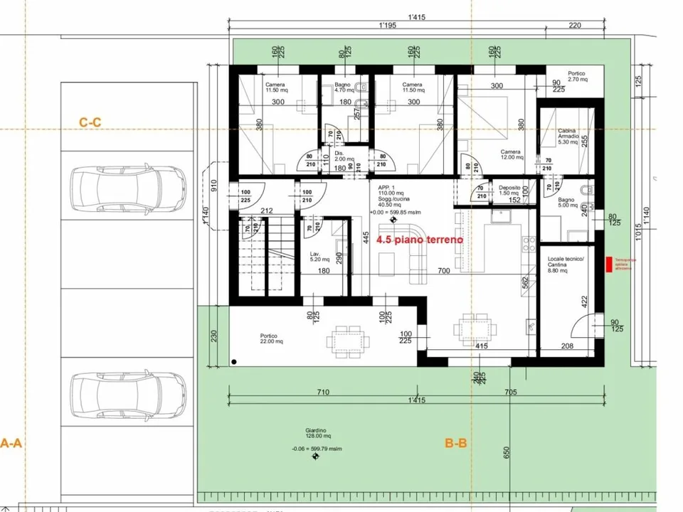 MODERNI APPARTAMENTI ATTICI O CON GIARDINO – foto 6 di 7