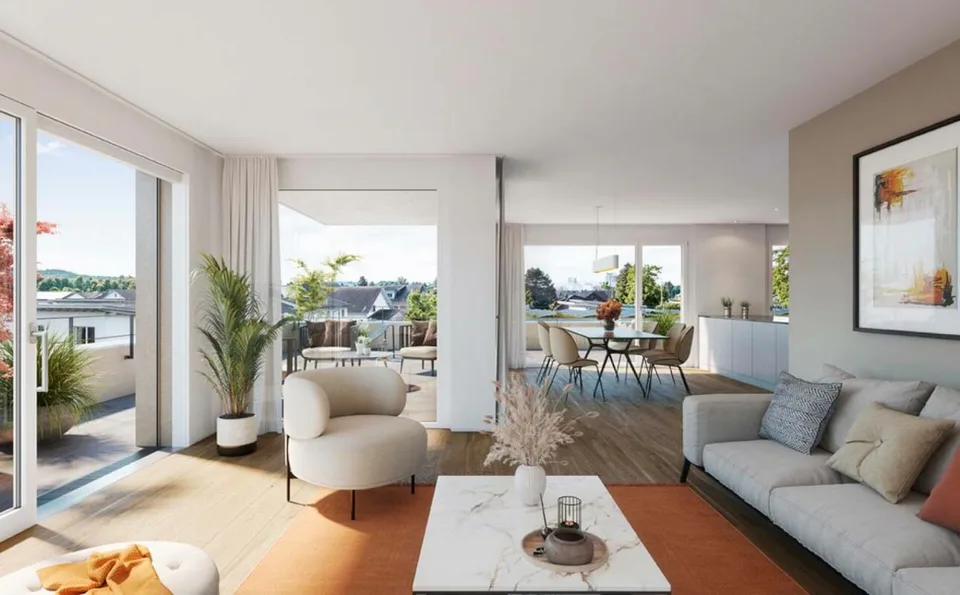 117 m² | Appartement 2.5 pièces au rez-de-chaussée | Première occupation – photo 5 sur 12