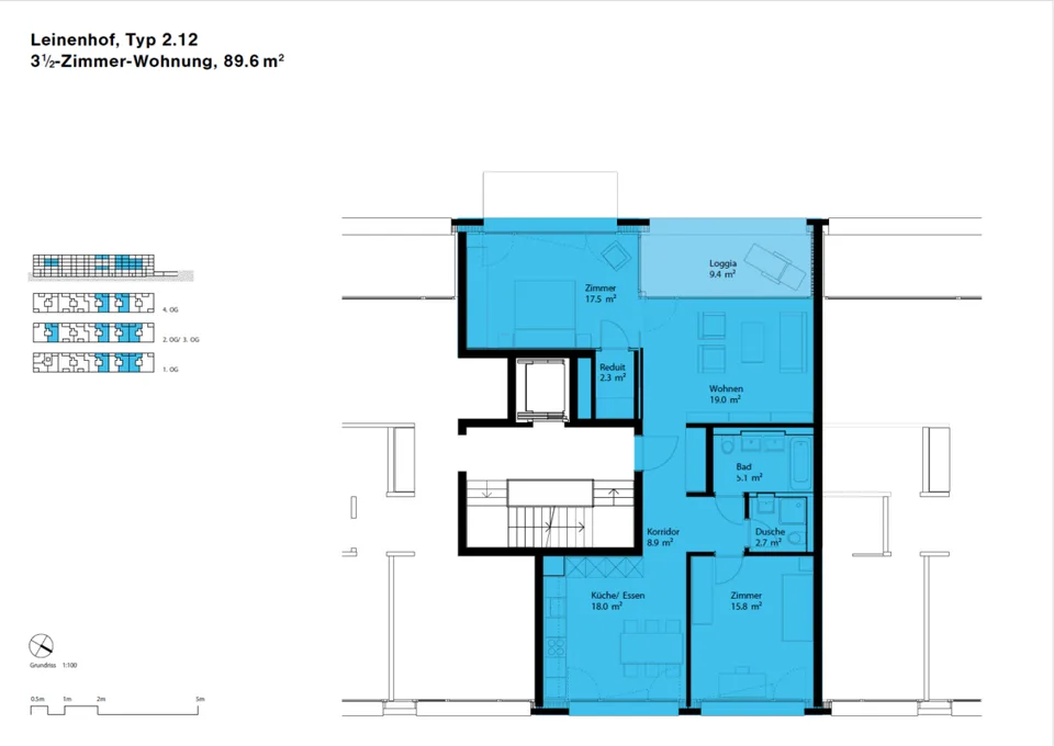 Modern 3.5 room apartment in top location – photo 9 of 10