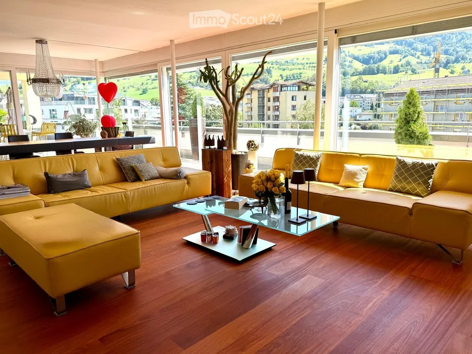 Penthouse a Küssnacht am Rigi - Privacy, Geocooling e terrazza fenomenale di 328 m2 – foto 3 di 7