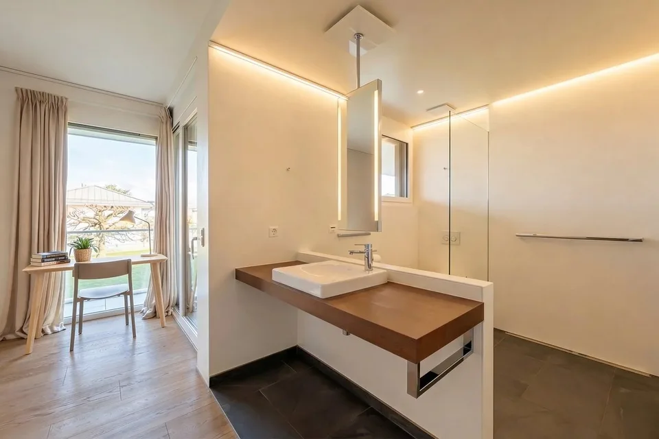 In esclusiva! Un appartamento tra eleganza e panorama unico! – foto 10 di 13