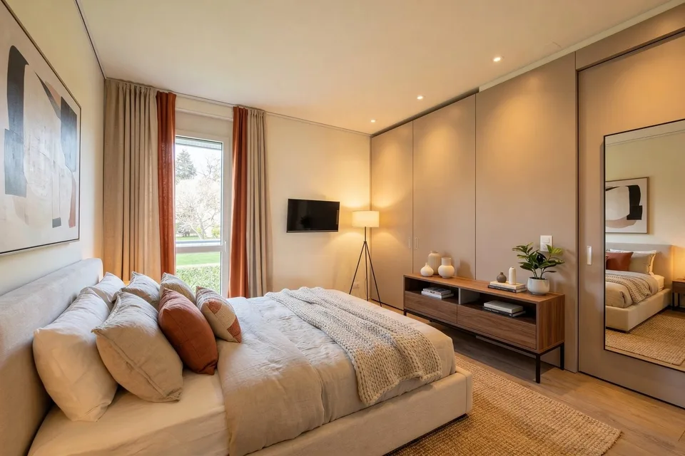 In esclusiva! Un appartamento tra eleganza e panorama unico! – foto 11 di 13