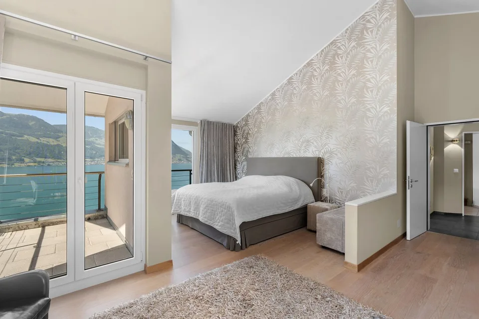 Abitare da sogno con giardino enorme e vista lago & Alpi senza ostacoli – foto 5 di 7