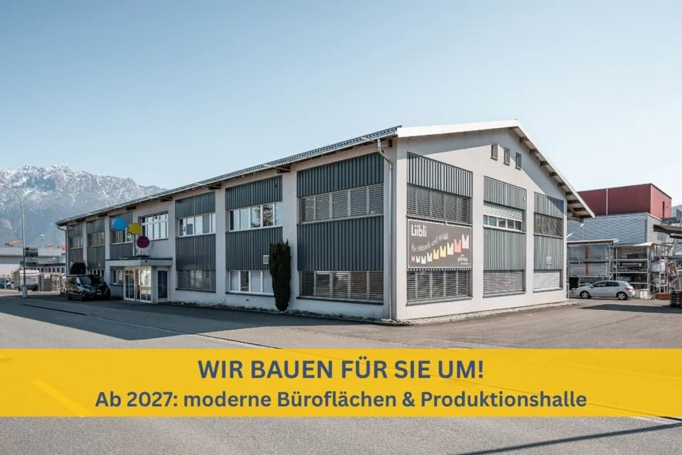 Gewerbepark an Top Lage - Halle, flexible Gewerbeflächen und Erstbezug der Büroräumlichkeiten – Foto 2 von 27