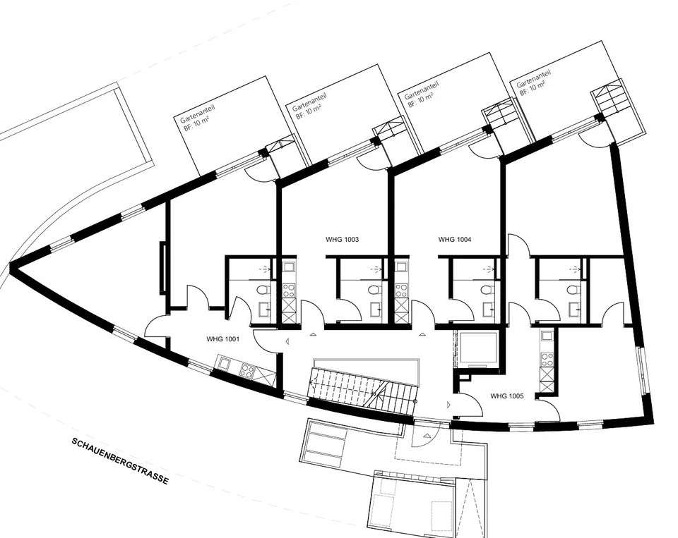 Erstbezug, moderne 2-Zimmer-Wohnung in Zürich mit Terasse – Foto 6 von 6