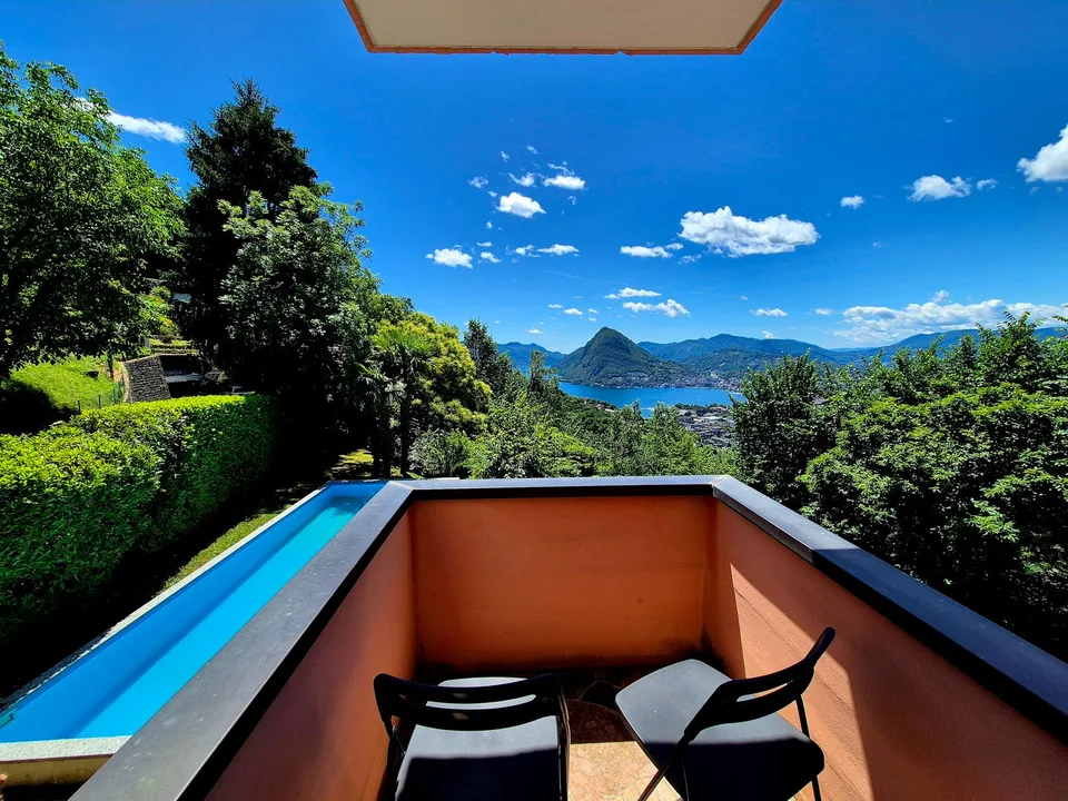 La Dolce Vita a Lugano: Elegante Residenza con Piscina a Cureggia – foto 6 di 15