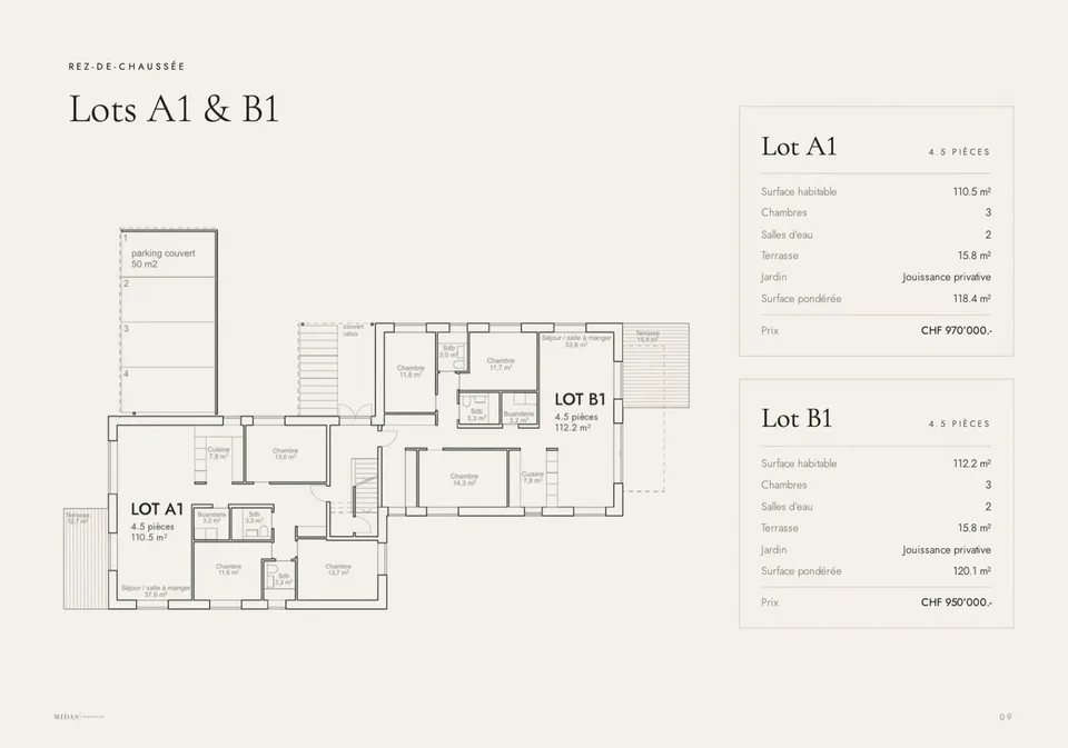 L'Orée du Rogin, 6 appartements Minergie de 4.5 pièces – photo 7 sur 7
