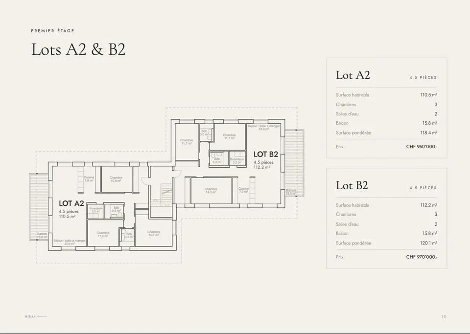 L'Orée du Rogin, 6 appartamenti Minergie di 4.5 locali – foto 7 di 7