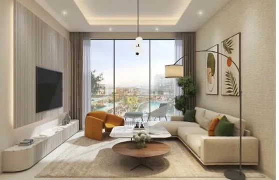 Appartamento moderno 1 camera da letto con vista mozzafiato vicino al nuovo aeroporto di Dubai – foto 2 di 9