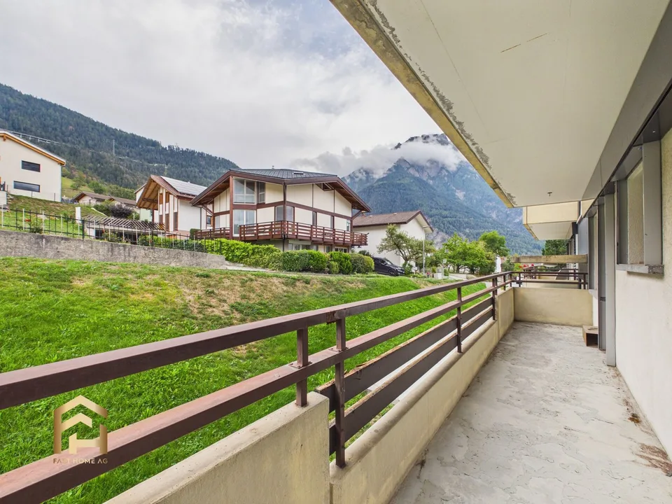 Ampio appartamento di 4,5 locali con 2 balconi in posizione ideale a Ried-Brig – foto 11 di 13