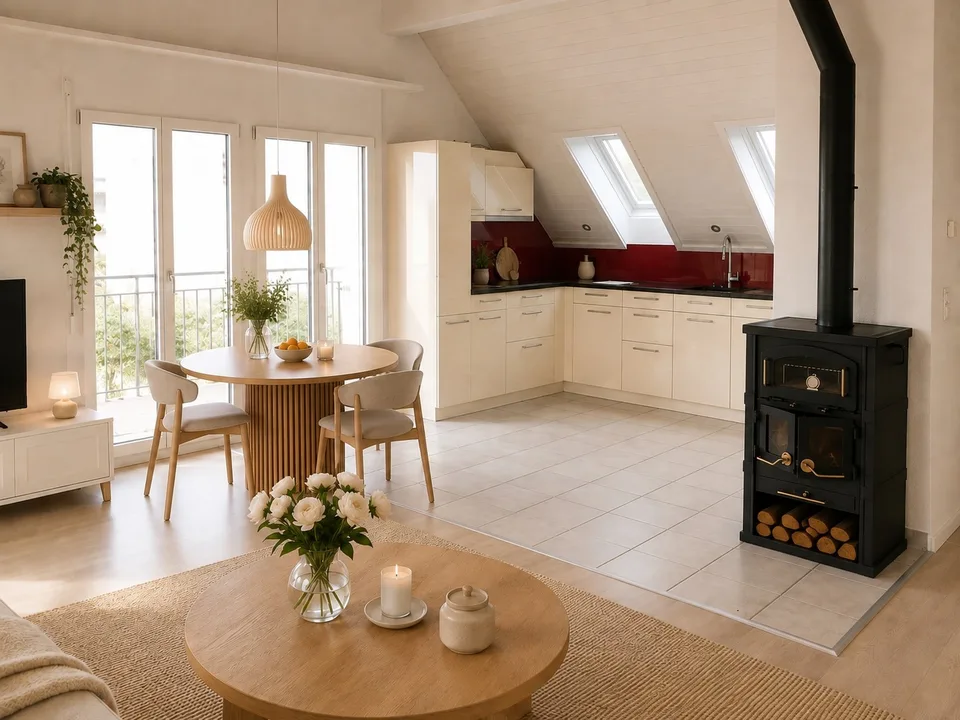Appartamento di charme di 4,5 locali con terrazza soleggiata e molta privacy – foto 3 di 13