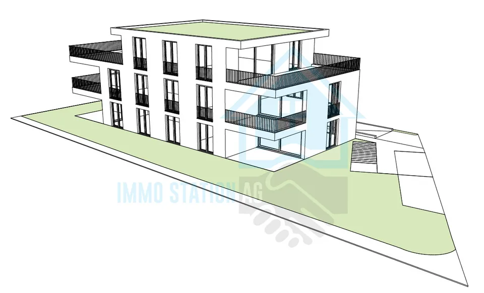 Terreno di sviluppo con potenziale per 8 unità abitative a Reinach AG – foto 3 di 5
