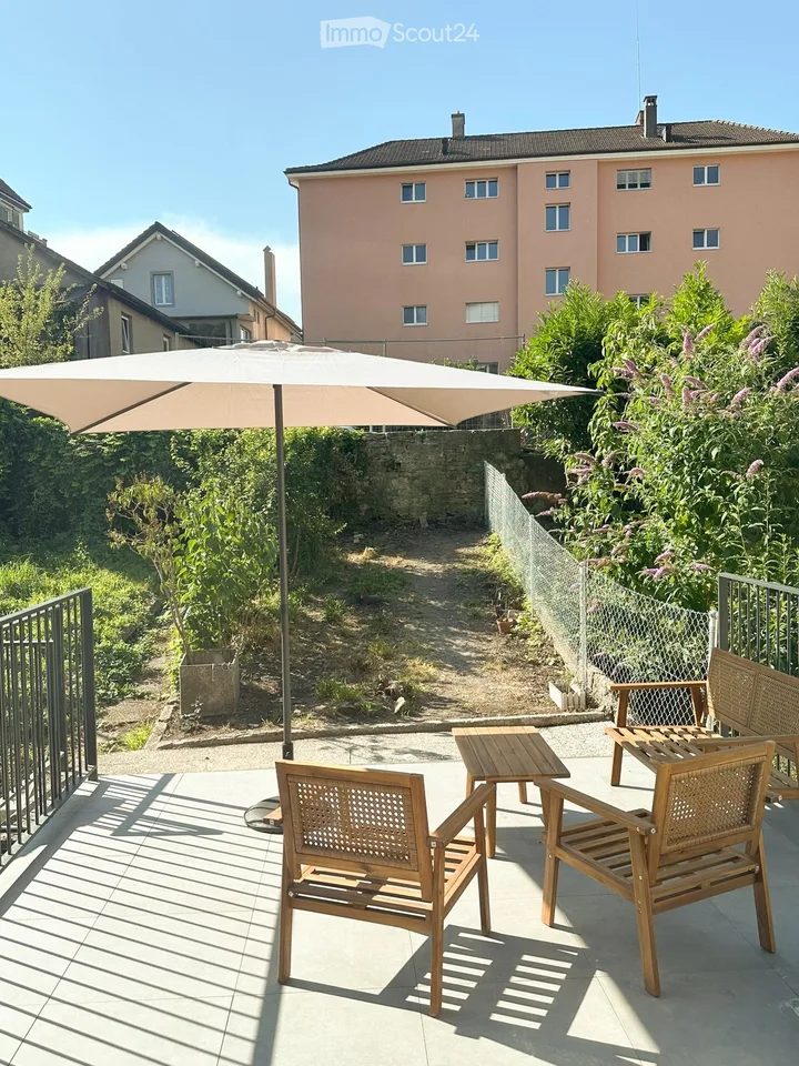 Schöne 2,5-Zimmer-Wohnung mit Garten und Terrasse in Peseux – Foto 5 von 5