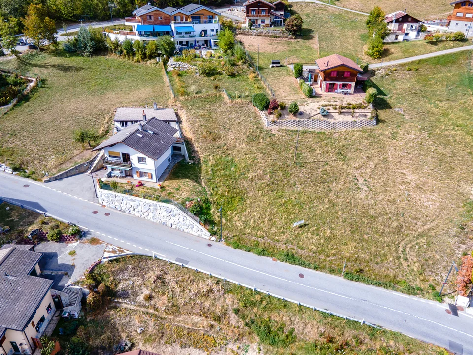 Dugny (Leytron), Baugrundstücke 569 m2 mit außergewöhnlichem Ambiente – Foto 3 von 4