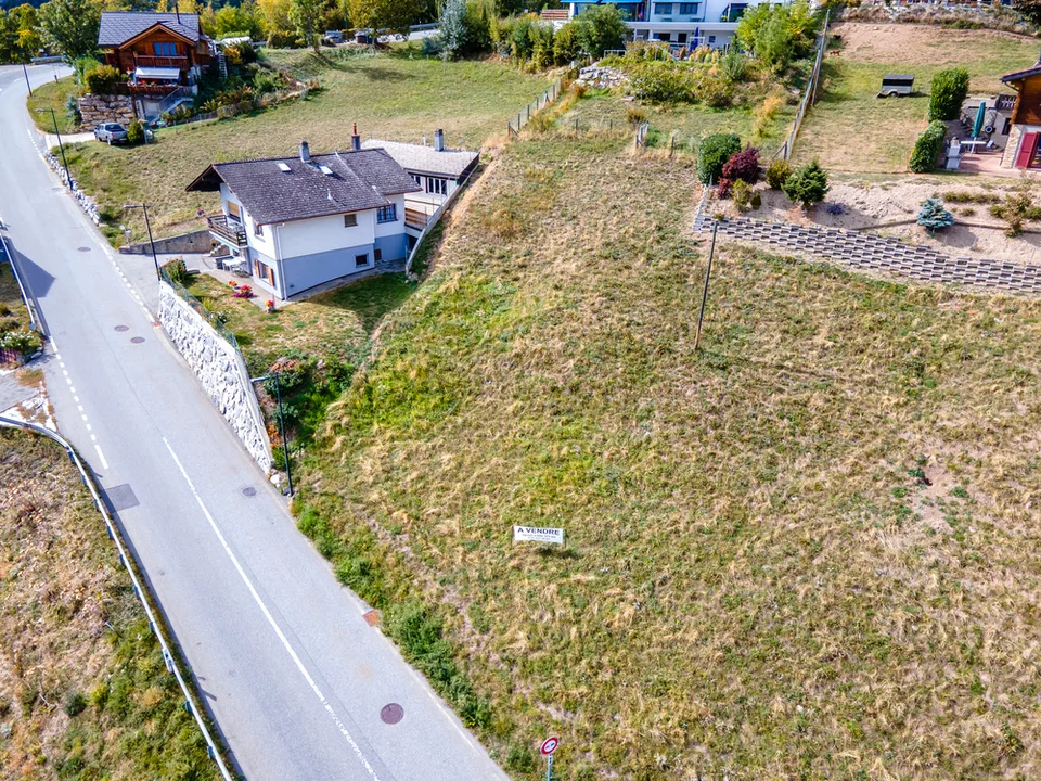 Dugny (Leytron), Baugrundstücke 569 m2 mit außergewöhnlichem Ambiente – Foto 2 von 4