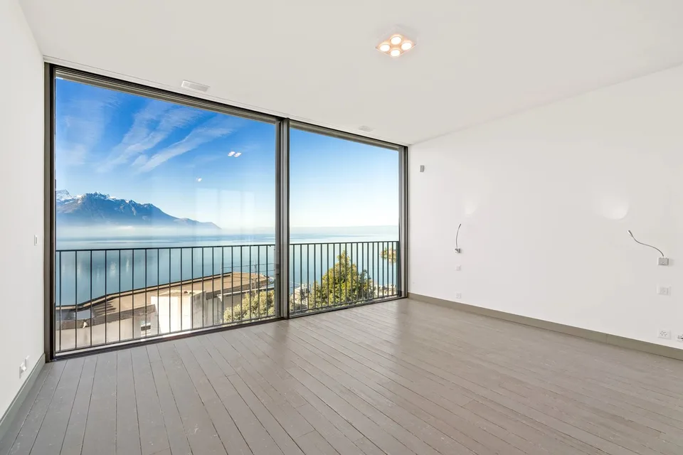 Prächtige 5,5-Zimmer-Wohnung, mit Blick auf die Stadt Montreux und den Genfersee – Foto 8 von 11
