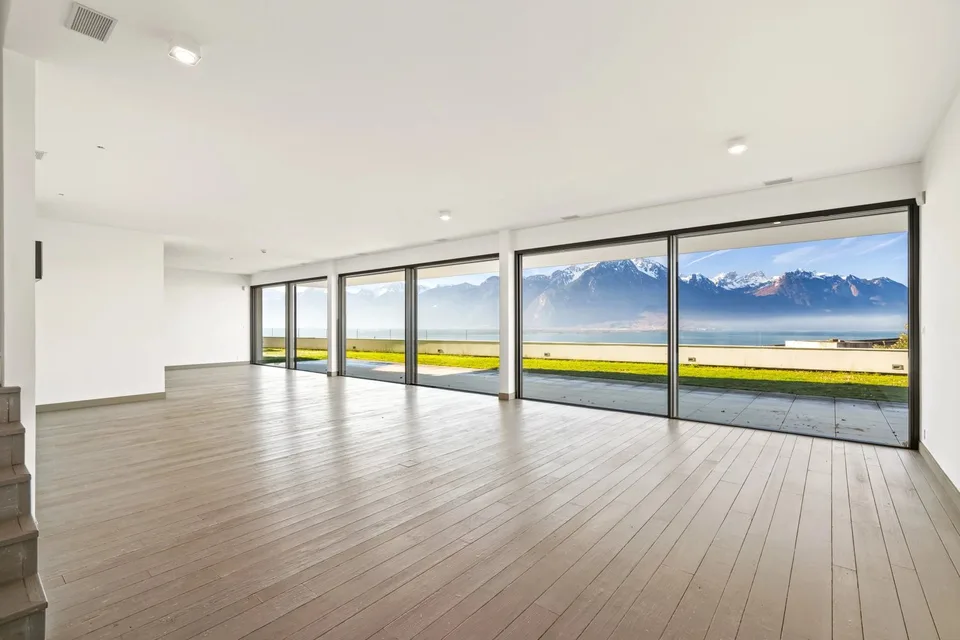 Prächtige 5,5-Zimmer-Wohnung, mit Blick auf die Stadt Montreux und den Genfersee – Foto 4 von 11