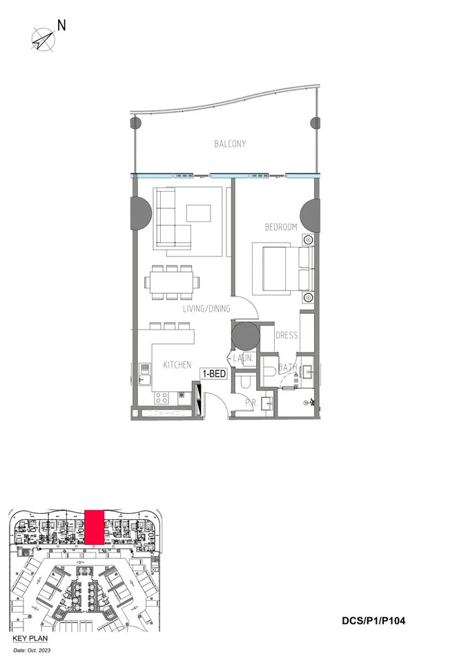 Appartamento di Lusso di 98 mq con Balcone e Servizi Esclusivi a Dubai – photo 12 of 12