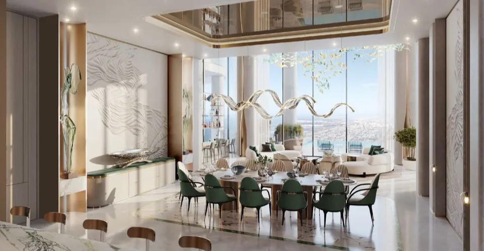 Appartamento di lusso Couture By Cavalli 3 camere con piscina privata a Dubai – foto 3 di 8